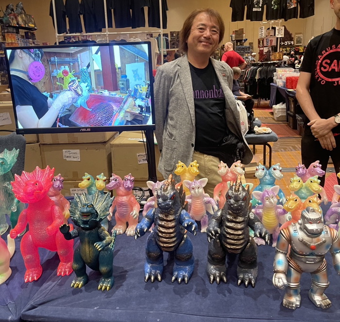 マルサン、M1号、U.S.TOYSの老舗3ソフビメーカー、海外イベント出店記