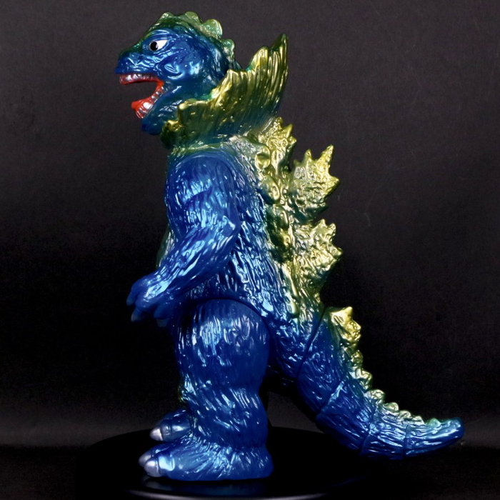 ブルマァクの「ジラース(ブルー)」が「謎の恐竜基地」より出現