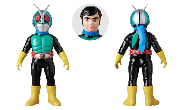 今月の「東映レトロソフビコレクション」はヒーロー＆怪人と豪華