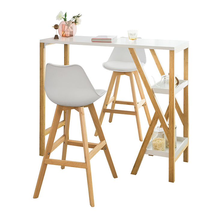 未使用 SoBuy ハイテーブル ダイニングテーブル 収納 Amazon