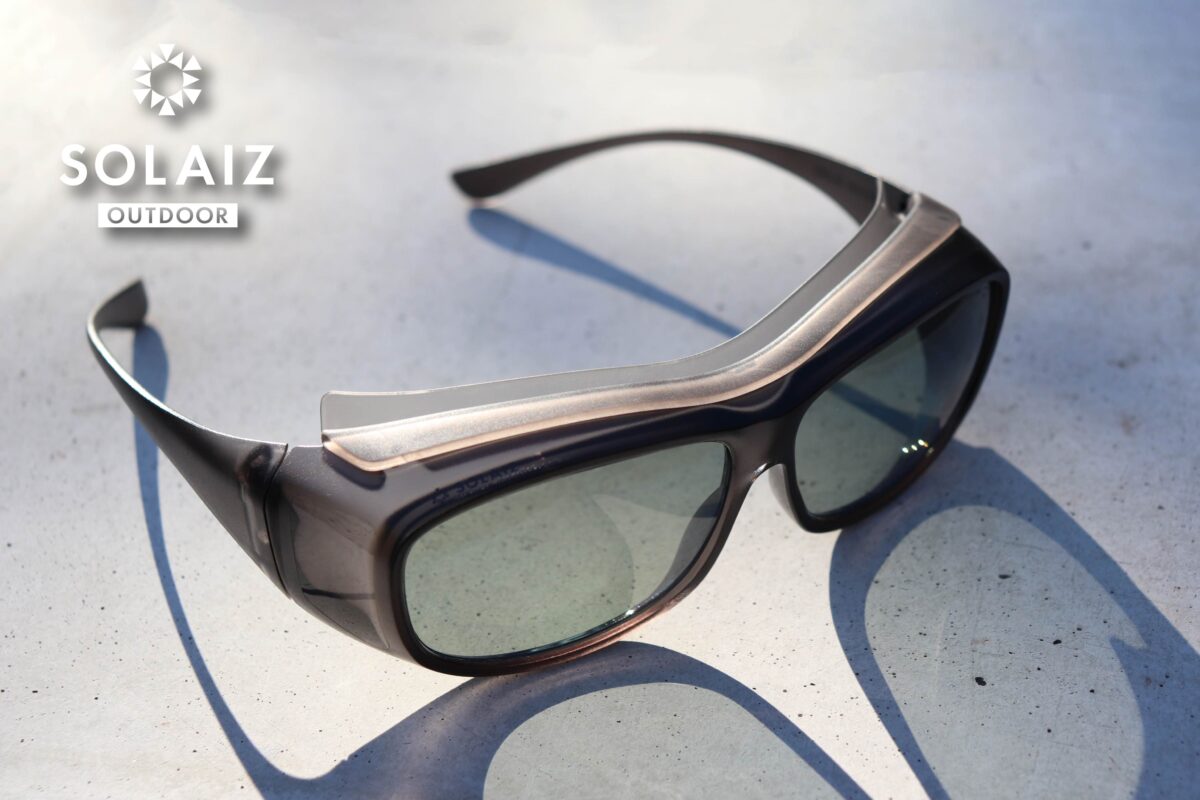 メガネの上から掛けられるオーバーグラス『SLD-OG1 OUTDOOR』新発売