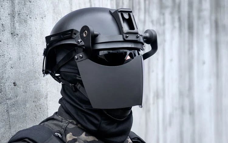 Adept Armor Unveils the NovaSteel Flip Ballistic Mandible