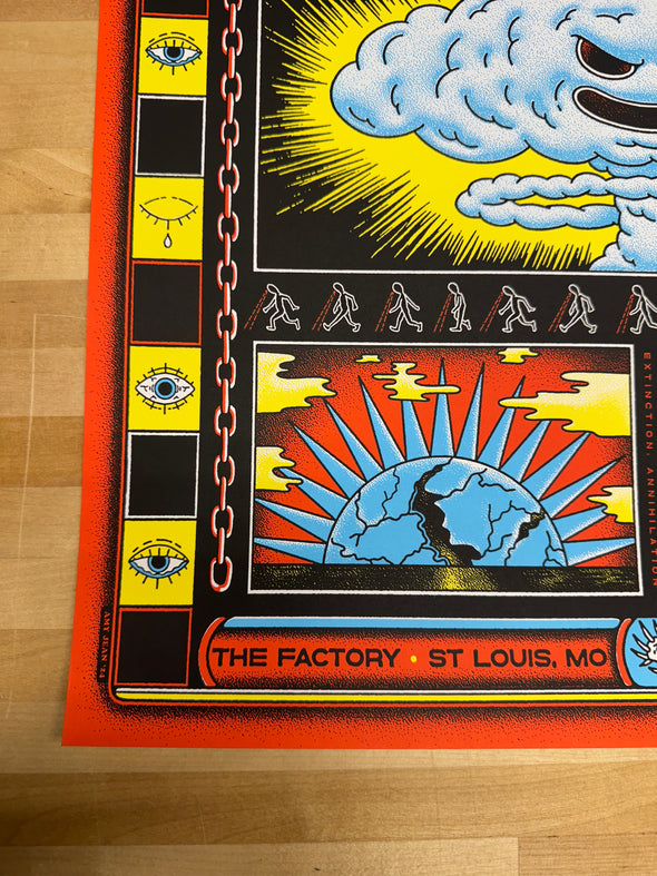 King Gizzard @ The Lizzard Wizzard - 2024 Amy Jean poster St