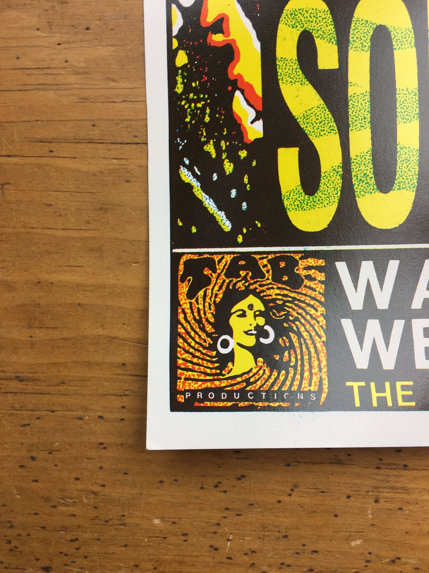 Danzig Soundgarden - 1990 Frank Kozik poster Houston, TX The