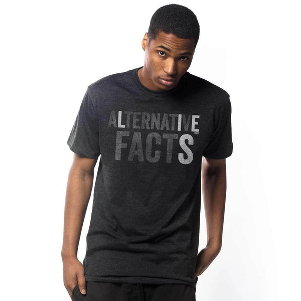 Alternative Facts Vintage Graphic T-Shirt | Funny Anti Trump Tee