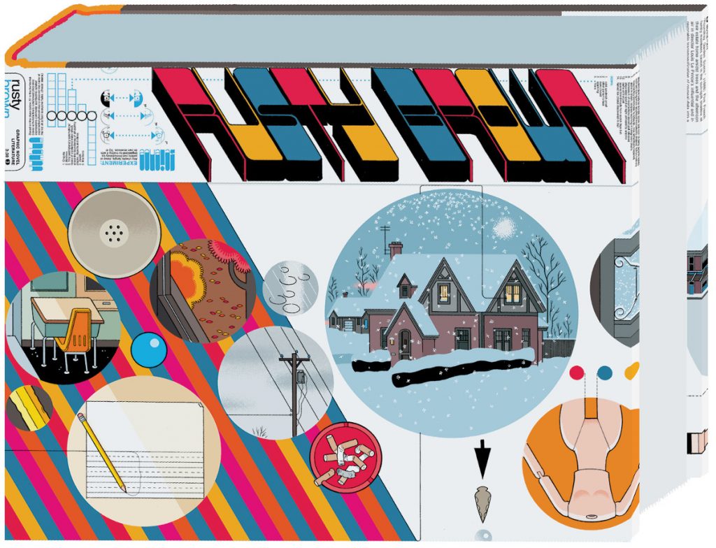 洋書 British Art: A walk round the rusty pier Rusty Brown and its