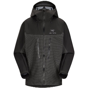 アークテリクス カモーソンパーカー メンズXS 黒 ナイロン ゴアテック