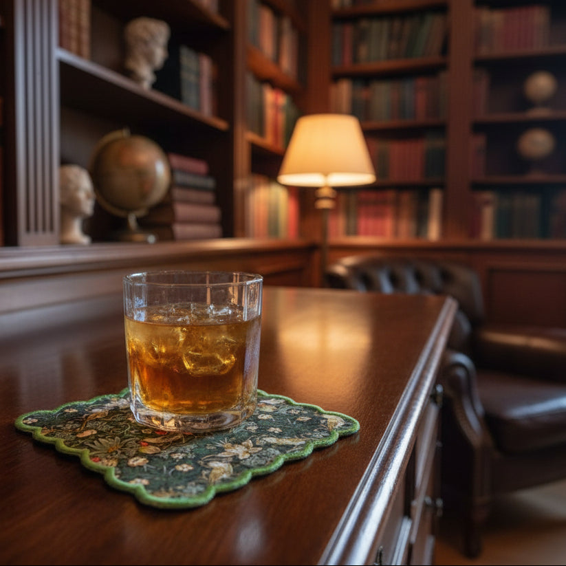 Strawberry Thief Cocktail Napkins Set | Southern Crafted