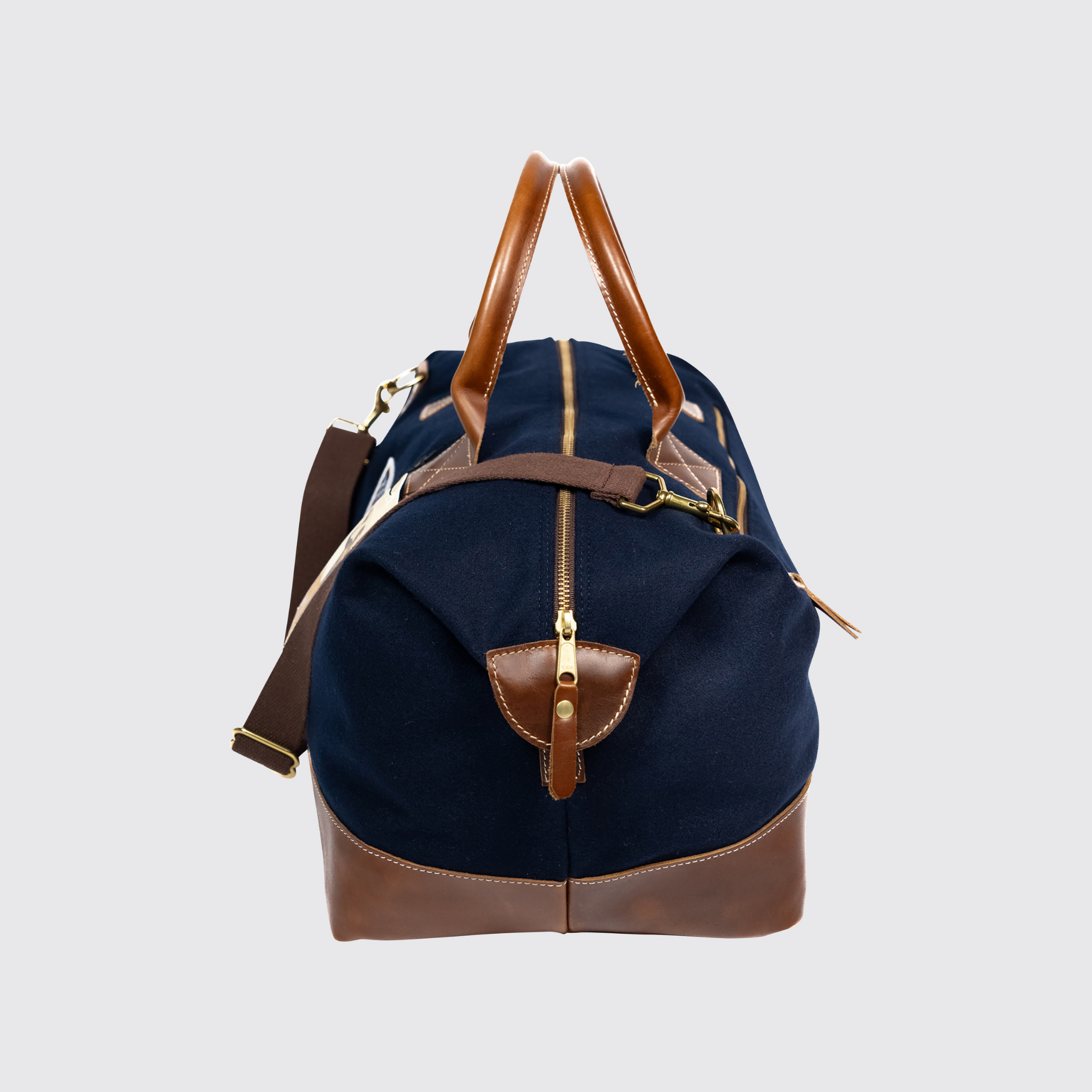 Heritage Gear USフラッグ ウィークエンダー ダッフルバッグ ネイビー