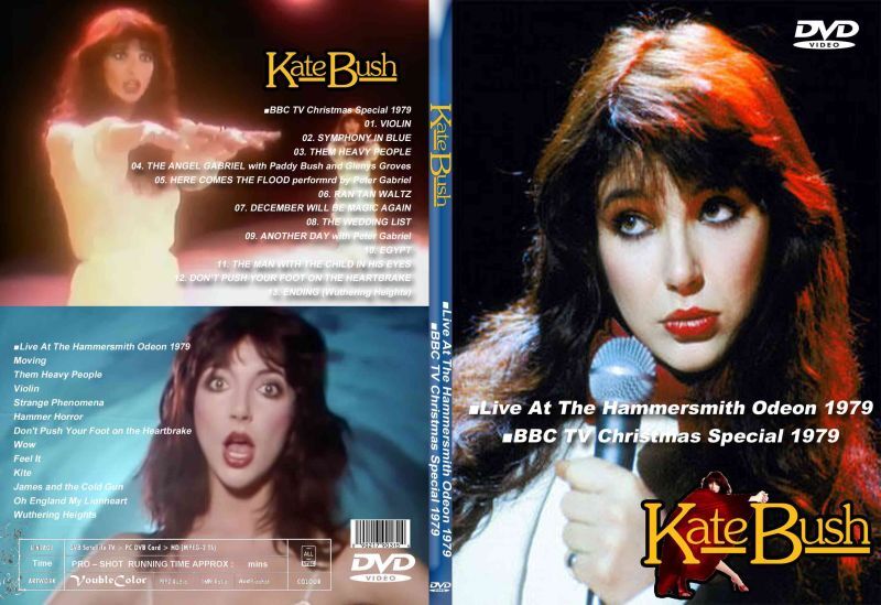 ケイト・ブッシュ ライブ2本立1979 Kate Bush DVD - souflesh 音楽工房