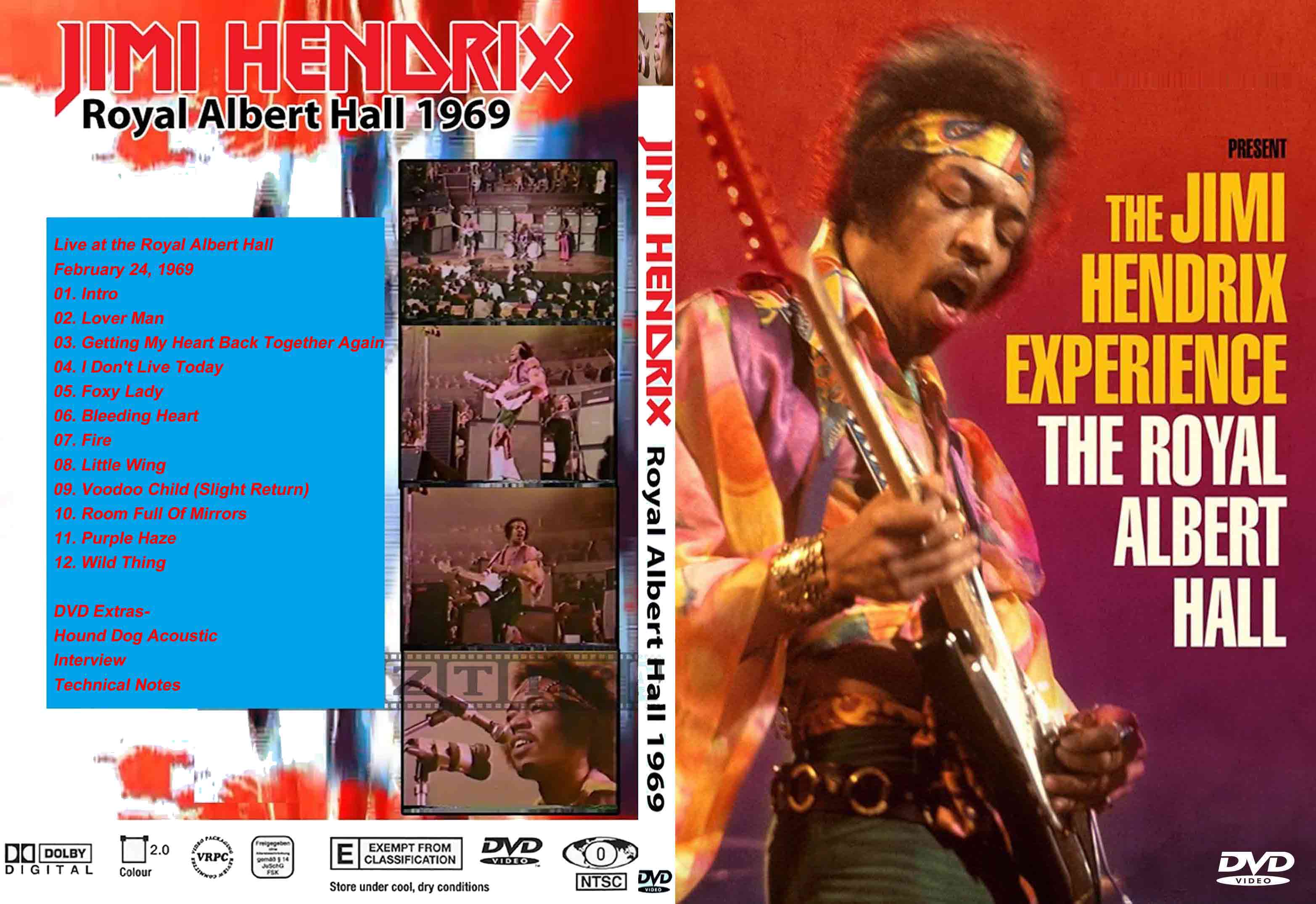 ジミ・ヘンドリックス 1969 Royal Albert Hall Jimi Hendrix DVD
