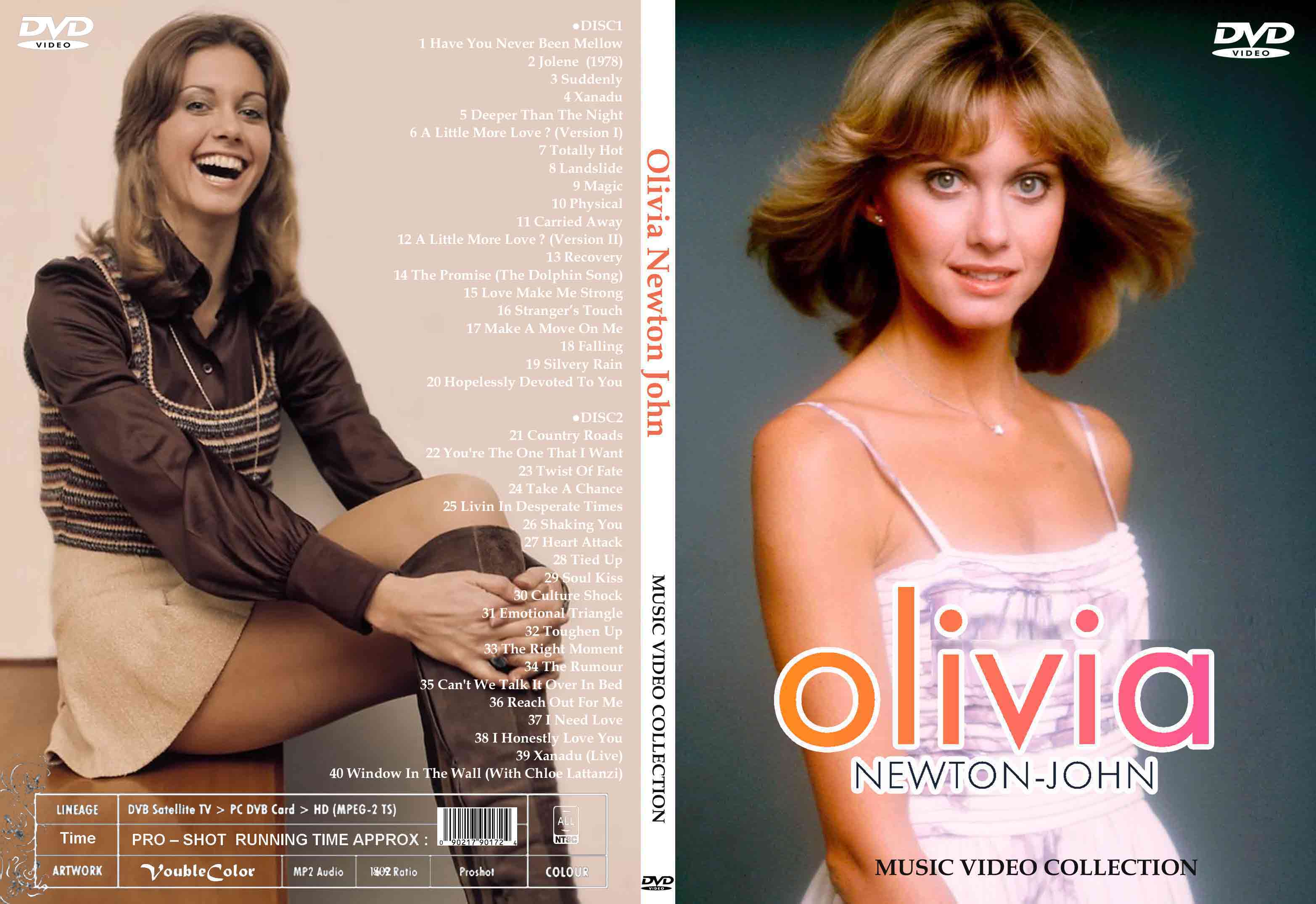 オリビアニュートンジョン2枚 2021プロモ Olivia Newton John DVD