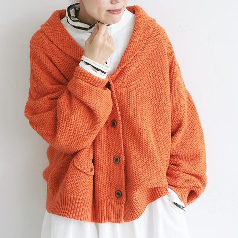 me］私のオレンジニットなカーディガン | soulberry