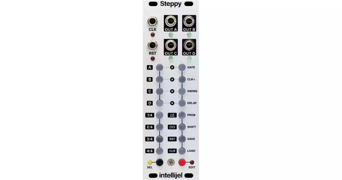 Intellijel - Steppy 3U - Eurorack - sound of you eu store online