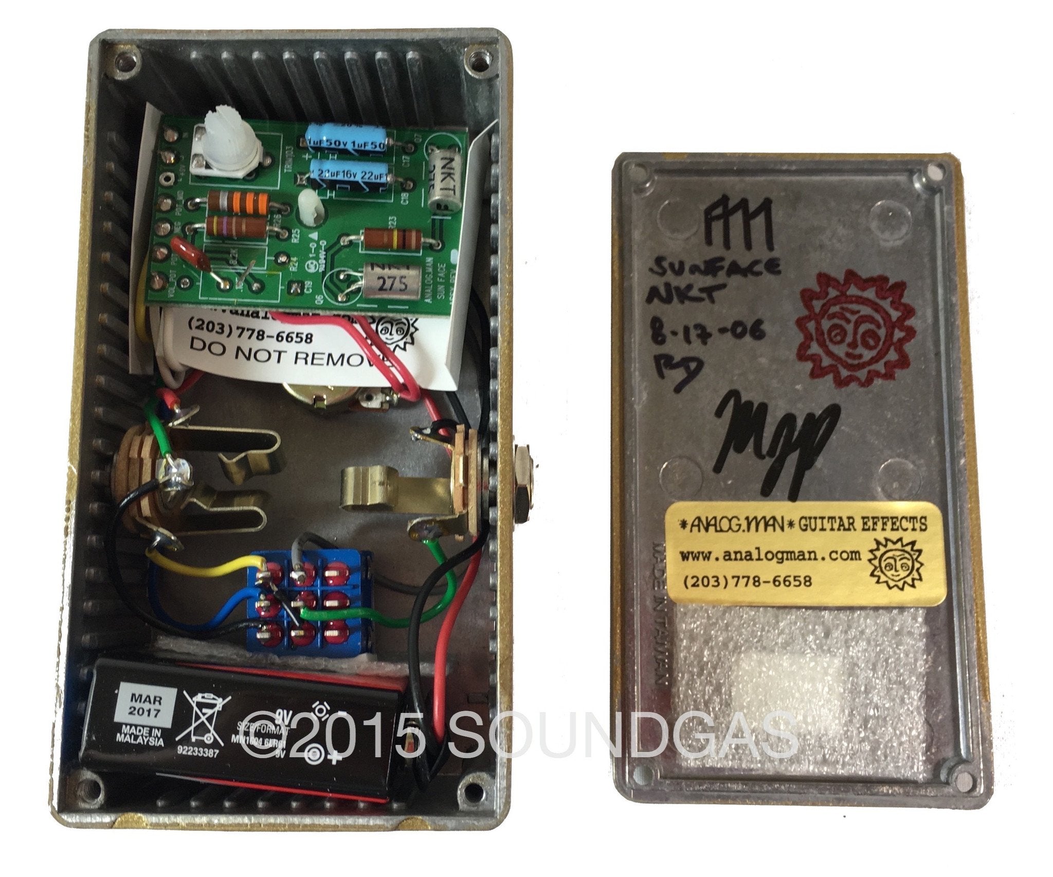 ANALOGMAN SUNFACE - White Dot NKT 275 FOR SALE – Soundgas