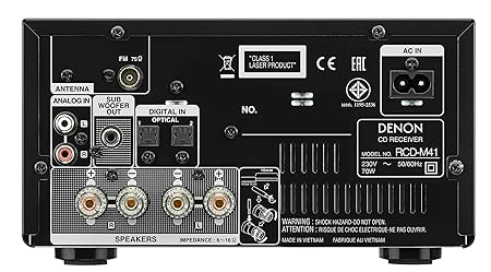 Denon RCD-M41 HiFi CD Receiver with Bluetooth – SoundTrails