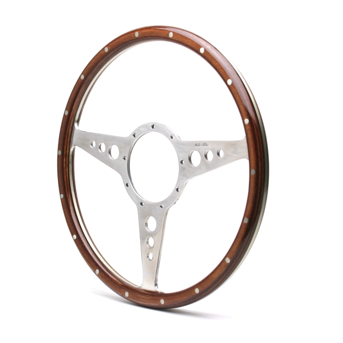 モトリタ ウッドステアリング（13”フラット） | ローバーミニ