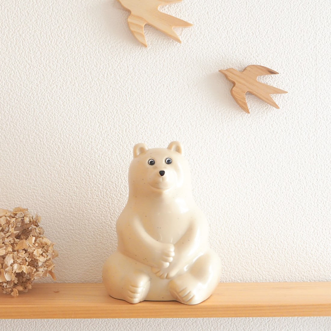 シロクマ貯金箱 Polar Bear Money box | PLASTEP｜Fresk（フレスク）