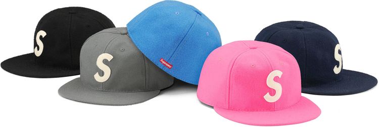 SLN Official - SUPREME x EBBETS® S LOGO FITTED 6-PANEL
