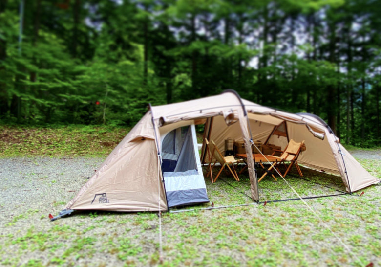 サバティカルのギリアをレビュー！やっと設営してきたそのサイズ感は