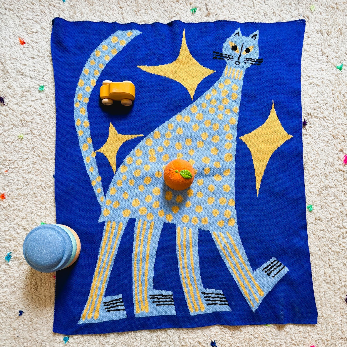 Starry Night Mini Blanket – Slowdown Studio