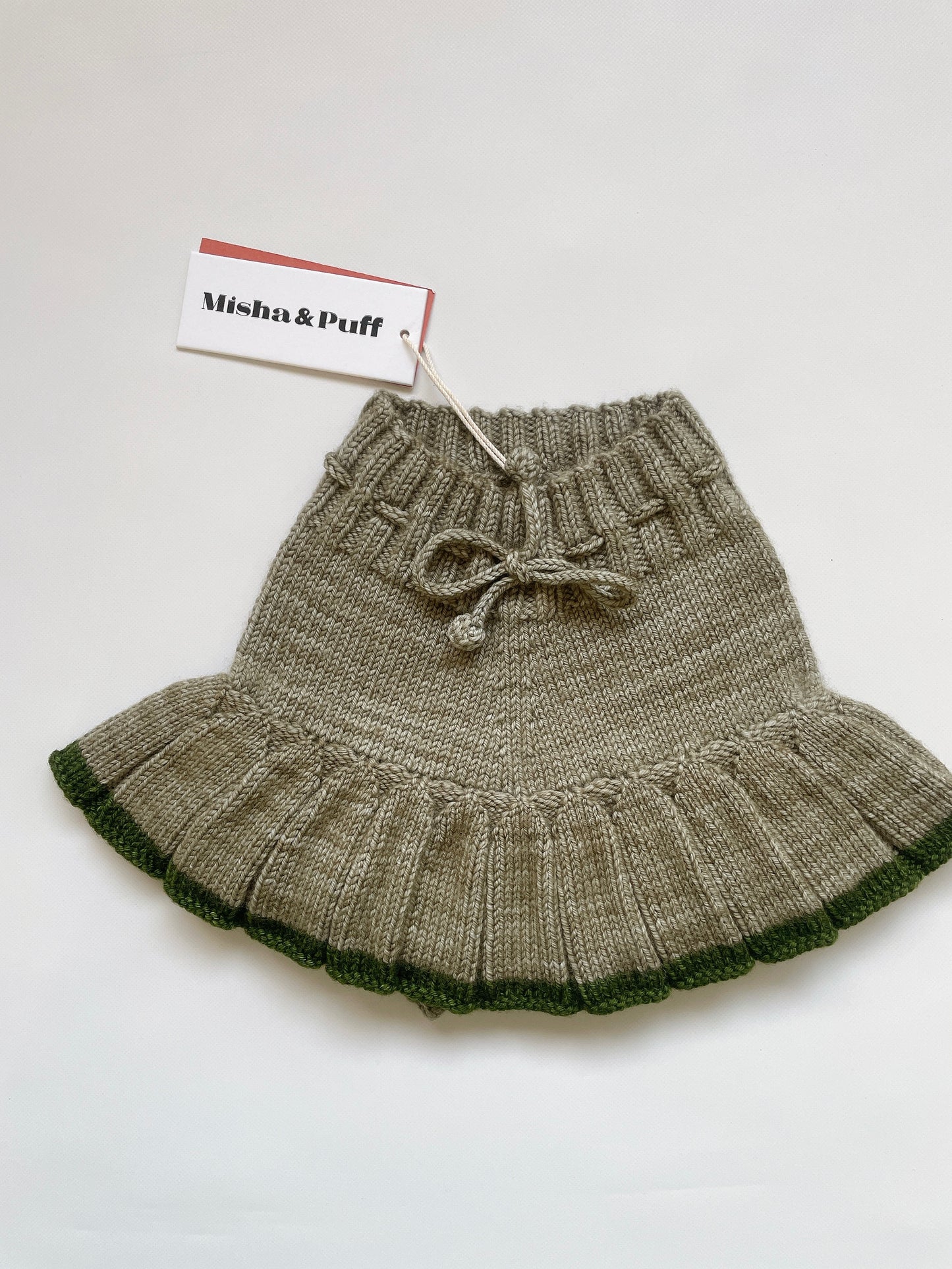 Misha&Puff+ Skating pond skirt - Seal Gray – slow. editions