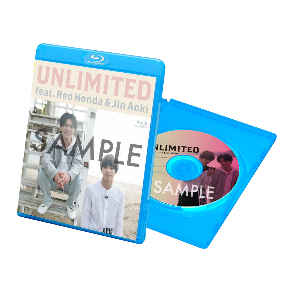 本田礼生・蒼木陣『UNLIMITED feat. Reo Honda & Jin Aoki』Blu-ray