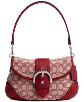 COACH Originals Signature Jacquard Soho Shoulder Bag - Macy's
