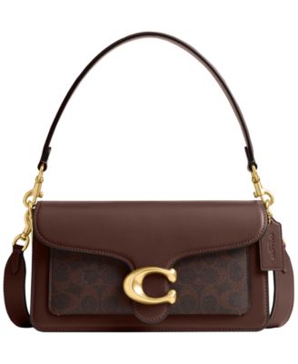 COACH Tabby Medium Signature Canvas Tabby Shoulder Bag 26 - Macy's