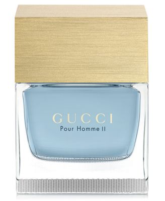 Gucci Men's Pour Homme II Eau de Toilette Spray, 3.3 oz. - Macy's