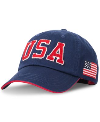 Polo Ralph Lauren Men's Team USA Twill Ball Cap - Macy's