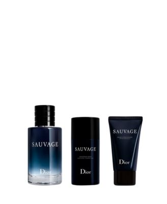DIOR Men's 3-Pc. Sauvage Eau de Toilette Gift Set - Macy's