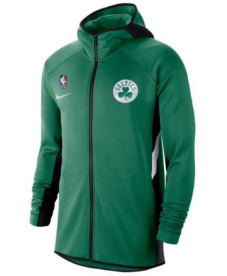 Nike Men's Boston Celtics Thermaflex Showtime Full-Zip Hoodie - Macy's