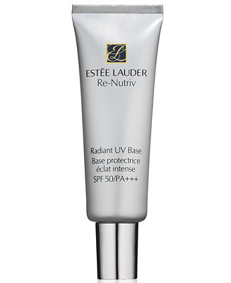 Estée Lauder Re-Nutriv Radiant UV Base SPF 50, 1 oz. - Macy's