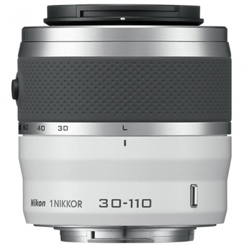 Nikon 1 Nikkor VR 30-110mm f/3.8-5.6 Lens (White) - SlrHut.co.uk