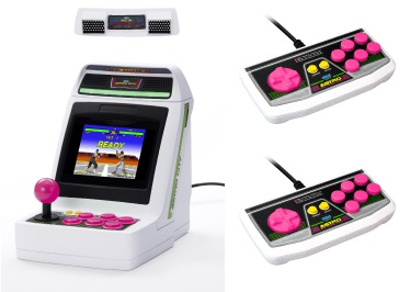 アストロシティミニ』の操作ボタンがピンクになった限定バージョンが