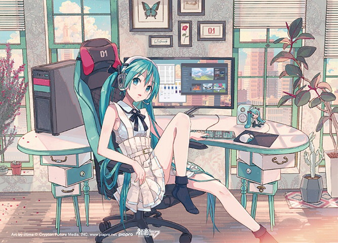 初音ミクのPC部屋を再現しよう！TSUKUMOと初音ミクがコラボした