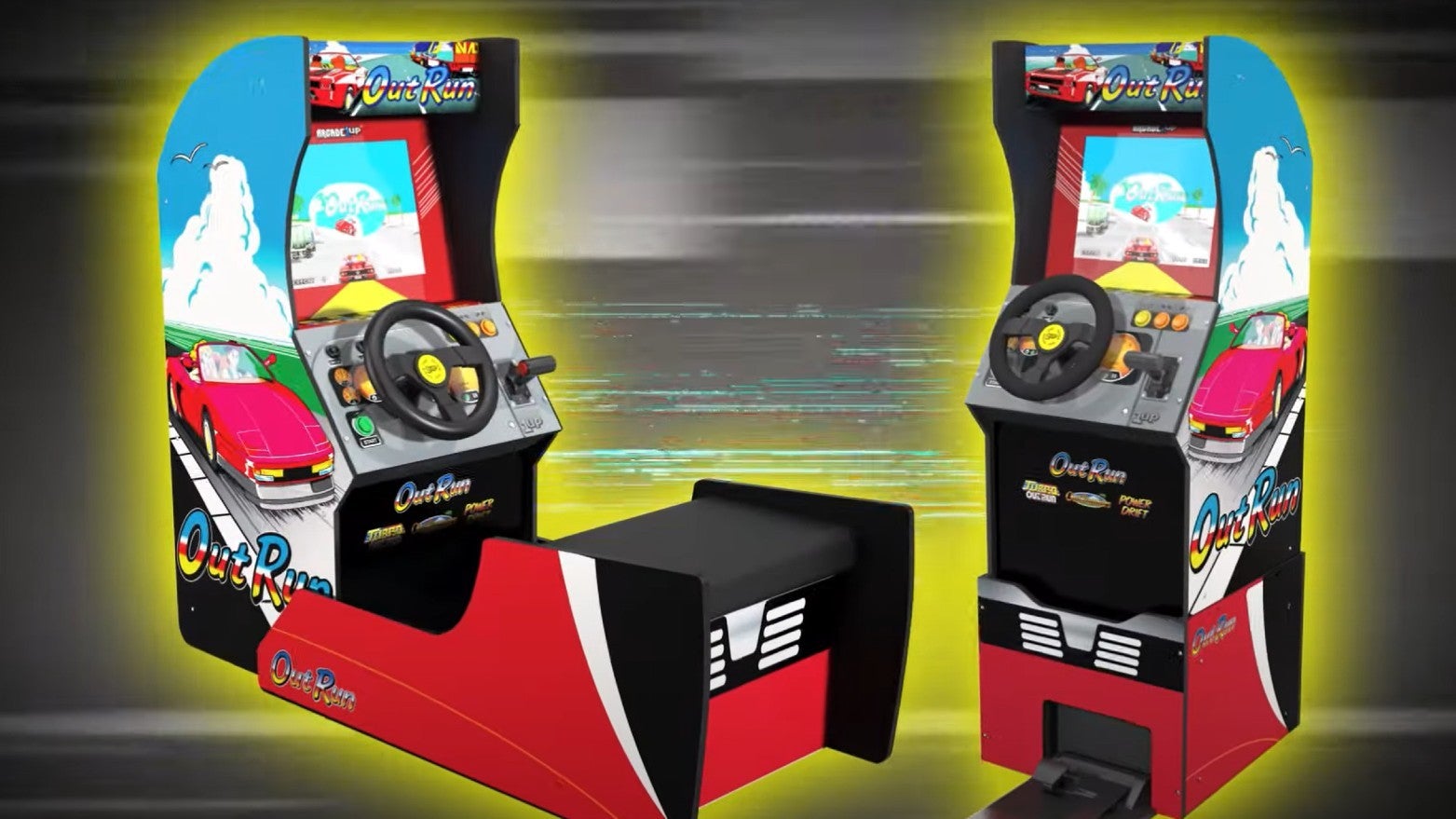 Arcade1up Introduces Its First Sit-Down Arcade Driving Cabinet