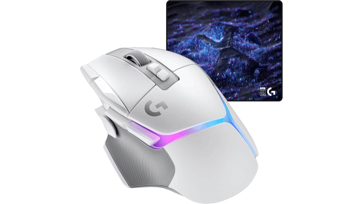 ロジクールGのゲーミングマウス「G502 X PLUS」とマウスパッドのセット