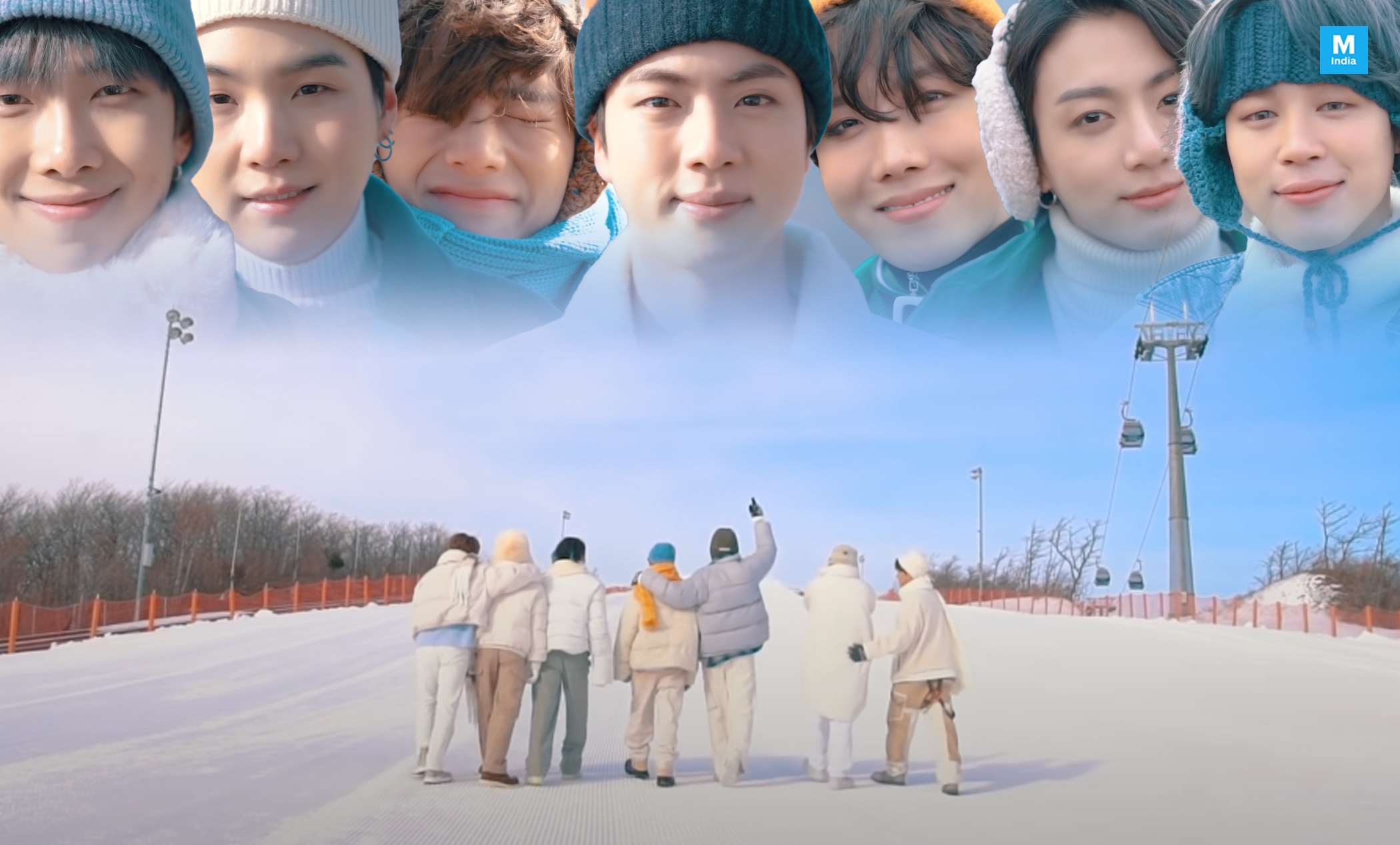 Watch: BTS Teases Winter Package 2021, Chilling At Snow-Capped