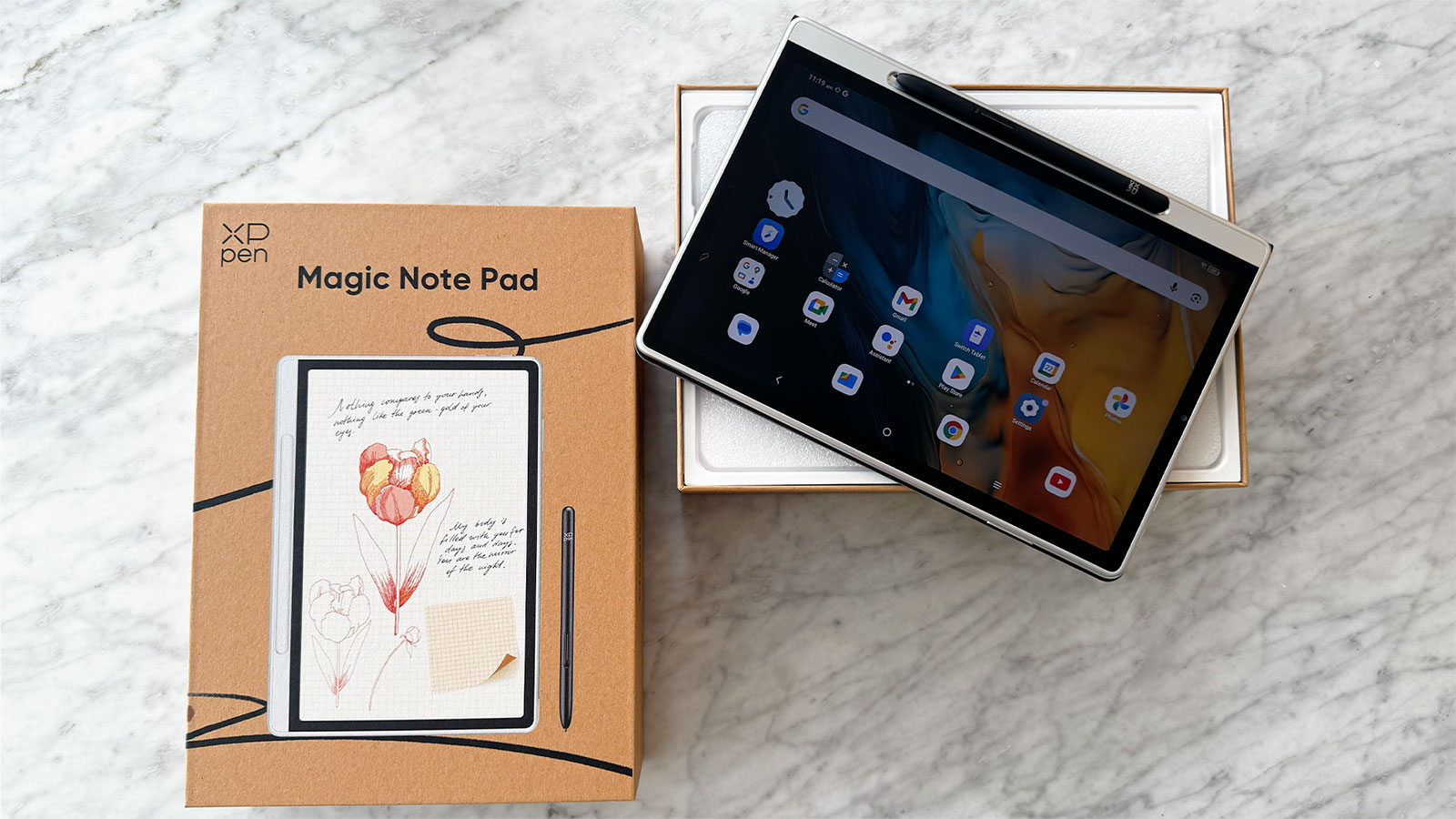 Hands On With The XPPen Magic Note Pad