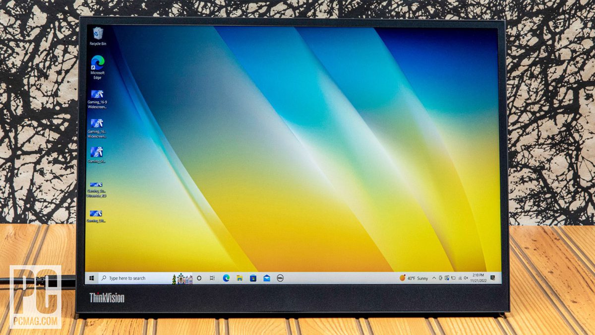 Lenovo ThinkVision M14d - Review 2023 - PCMag Middle East
