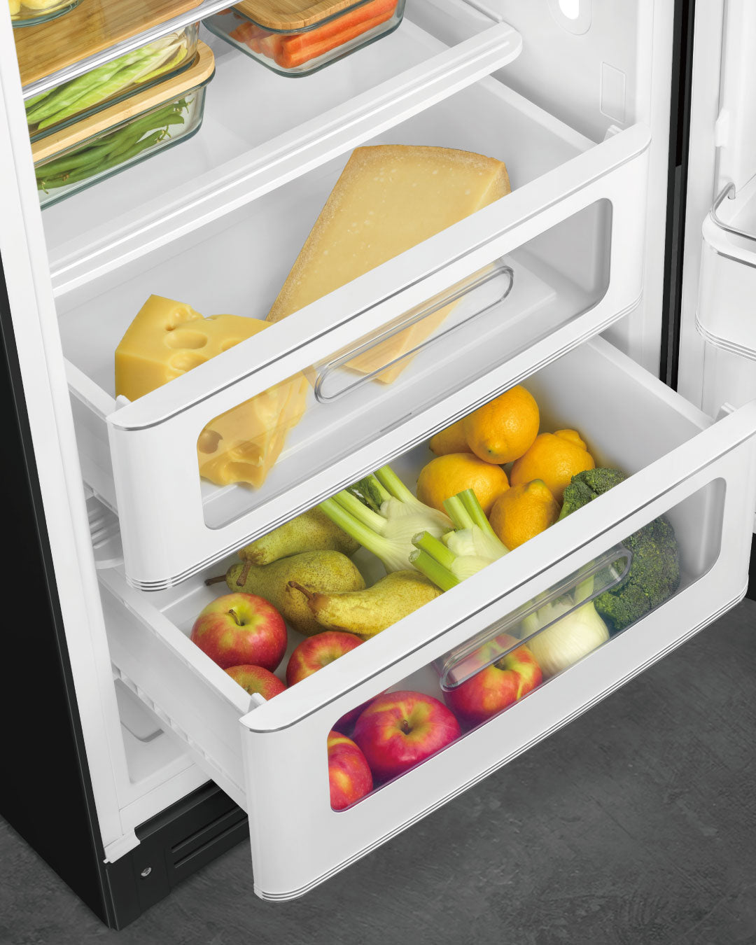 SMEG FAB28(冷蔵庫) Black(ブラック) | SMEG (スメッグ) 日本総輸入