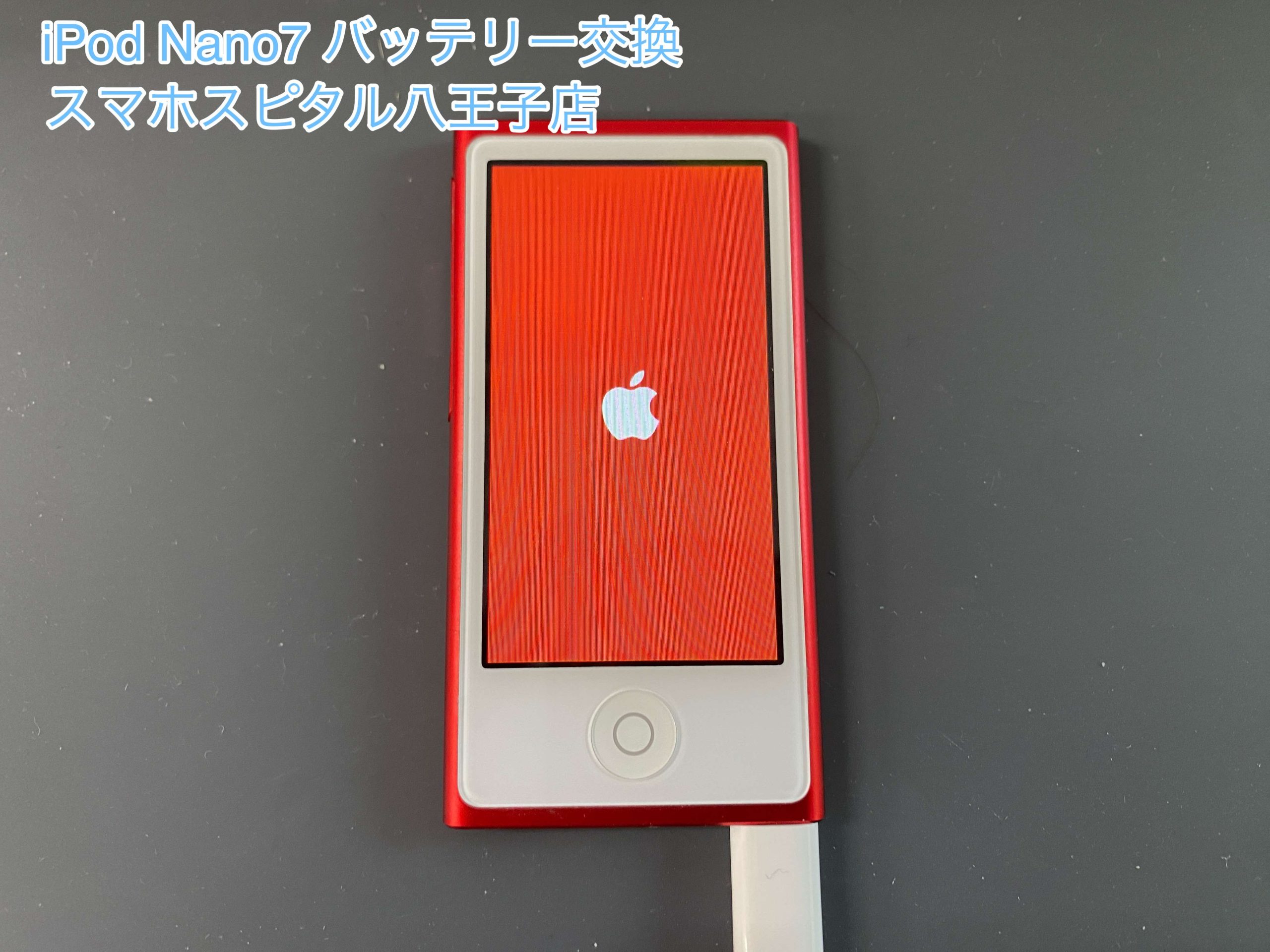 iPod Nano第七世代のリンゴループしてしまう端末の復旧依頼！ご郵送
