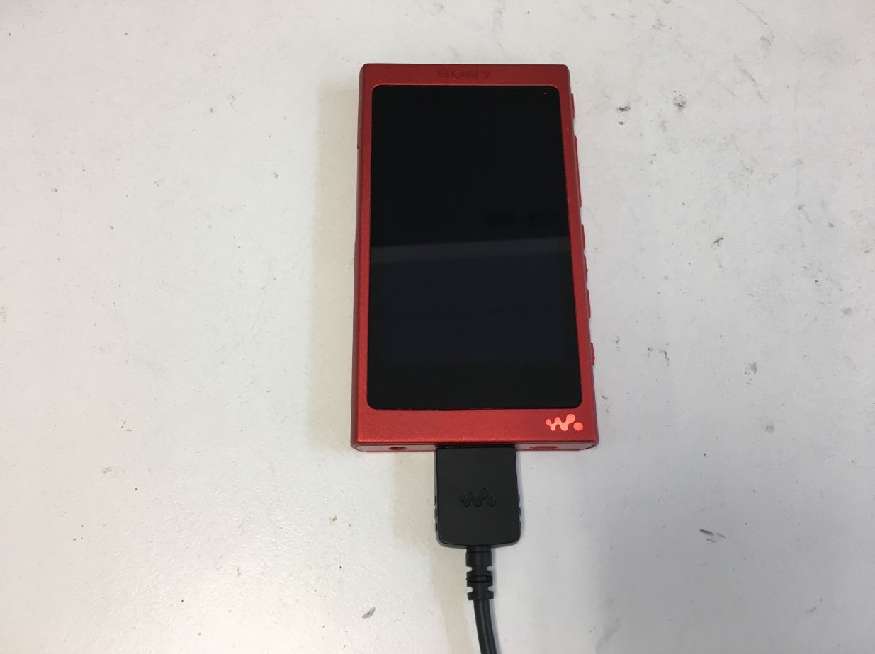 ウォークマン NW-A35の電源が入らない！充電しても無反応だったのが
