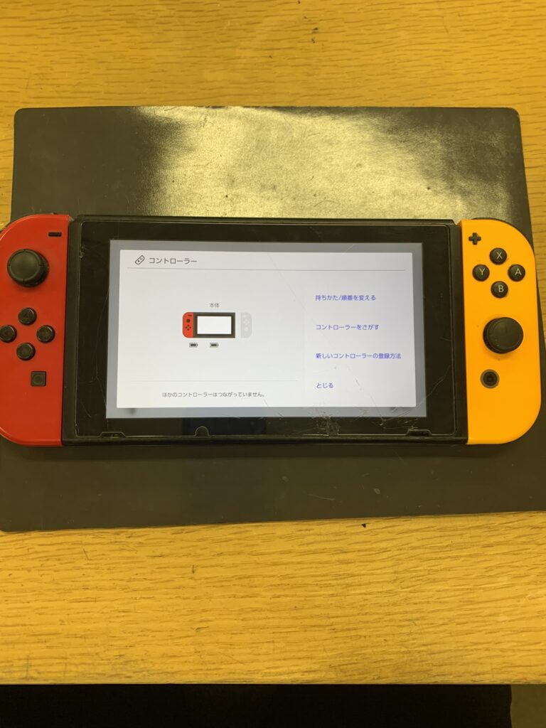 スイッチ】片方だけジョイコンが反応しないSwitch本体レール交換