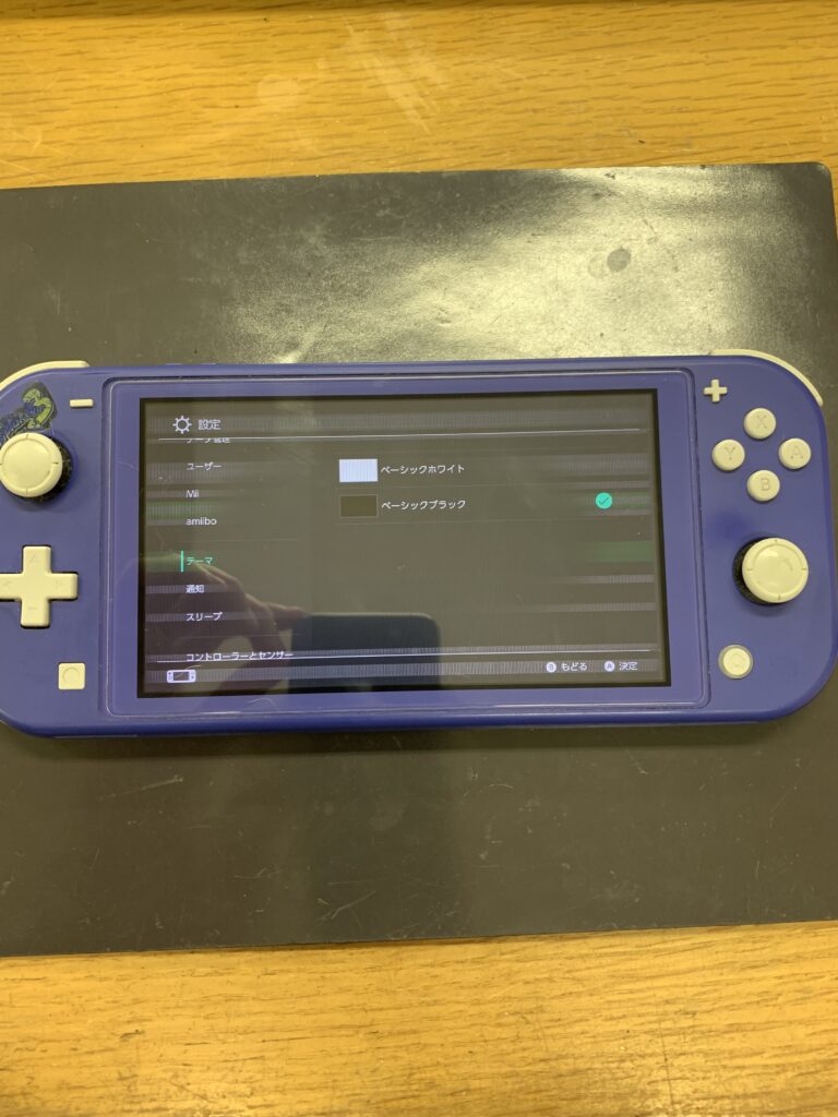 スイッチライト】横線が入るようになったSwitch Liteの液晶交換