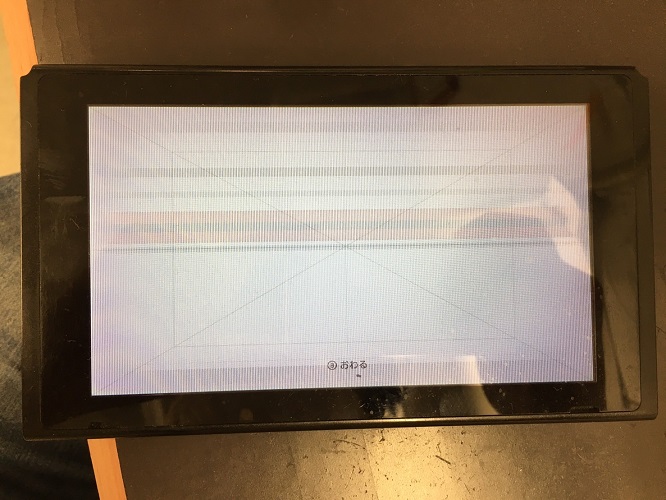 Switch】画面に大量のノイズが！？ゲームするにしても見づらすぎる
