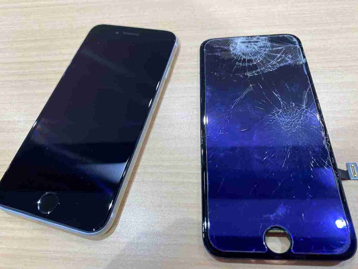 iPhoneSE2の画面割れ修理！大阪市北区のスマホ修理ならスマートクリア