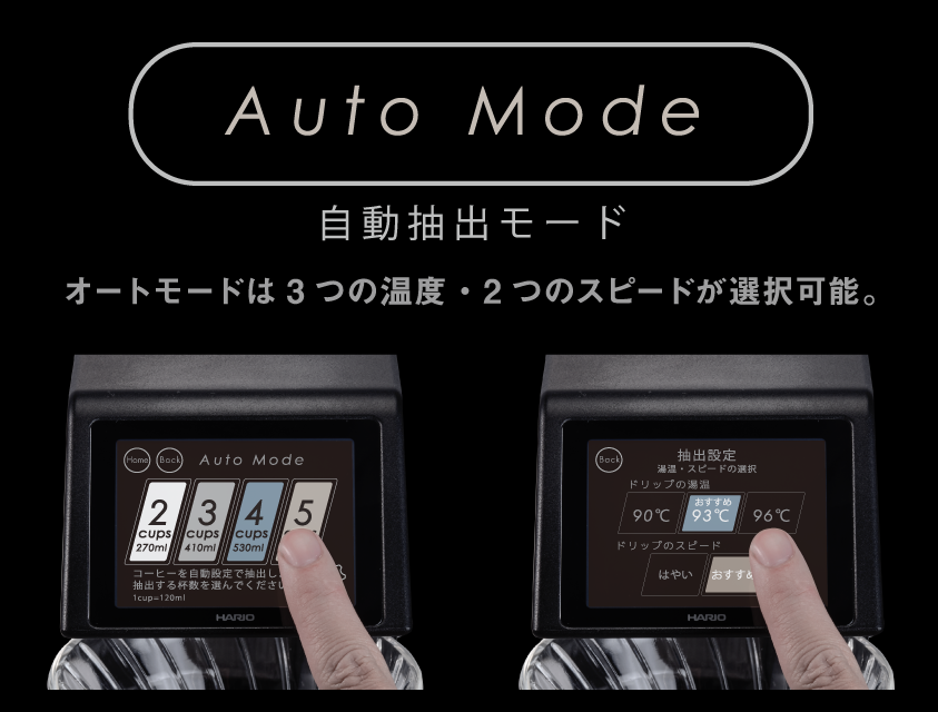 V60オートプアオーバーSmart7 の特長